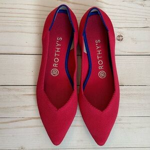 Rothy’s points - Hot pink - size 8
